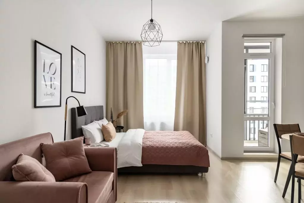 Студия Санкт-Петербург Кузнецовская ул., 58к1 (27.0 м) - Фото 1