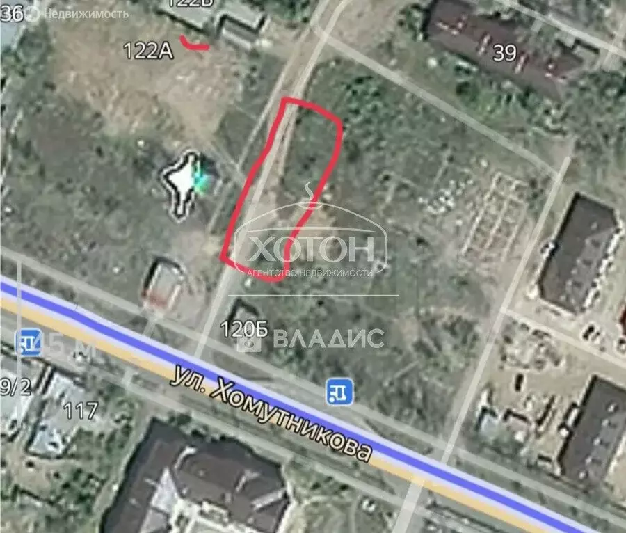 Участок в Элиста, улица Хомутникова, 122Б (14 м) - Фото 0