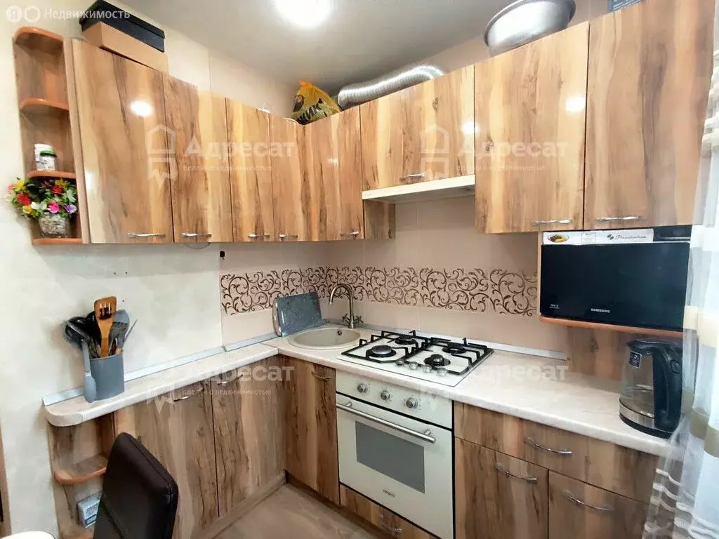 2-комнатная квартира: Волжский, улица Пушкина, 58 (43.7 м) - Фото 1