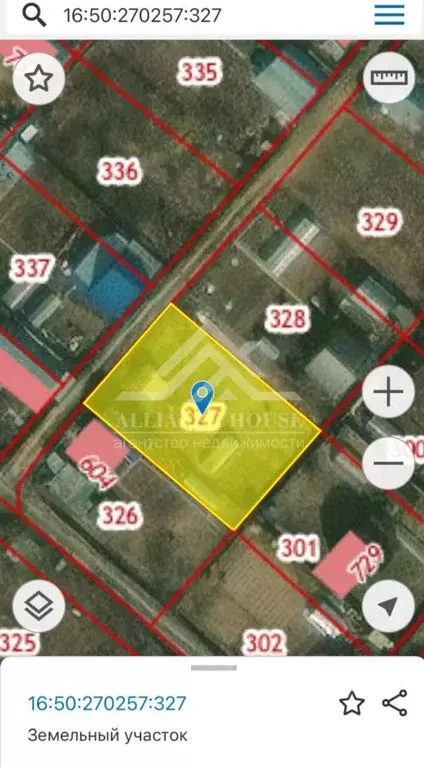 Участок в Татарстан, Казань ул. Яркая, 63 (6.0 сот.) - Фото 1