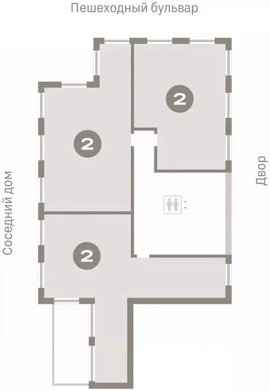 2-к кв. Новосибирская область, Новосибирский район, Краснообск рп ... - Фото 2