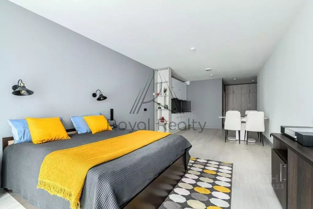 Студия Санкт-Петербург Херсонская ул., 43/12 (43.0 м) - Фото 0