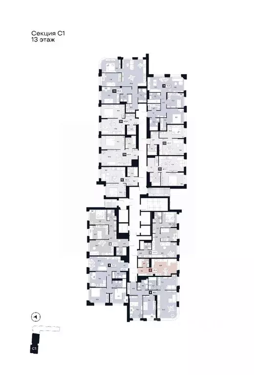 3-к кв. Москва Лодочная ул., 27К2 (72.7 м) - Фото 1