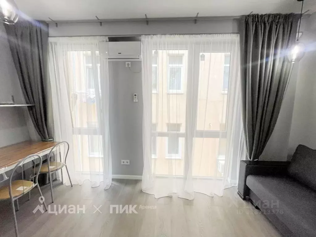 Студия Краснодарский край, Сочи ул. Тимирязева, 42/7 (23.3 м) - Фото 1