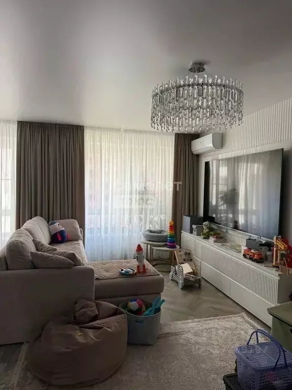 3-к кв. Москва № 100 кв-л, 1к2 (75.5 м) - Фото 2