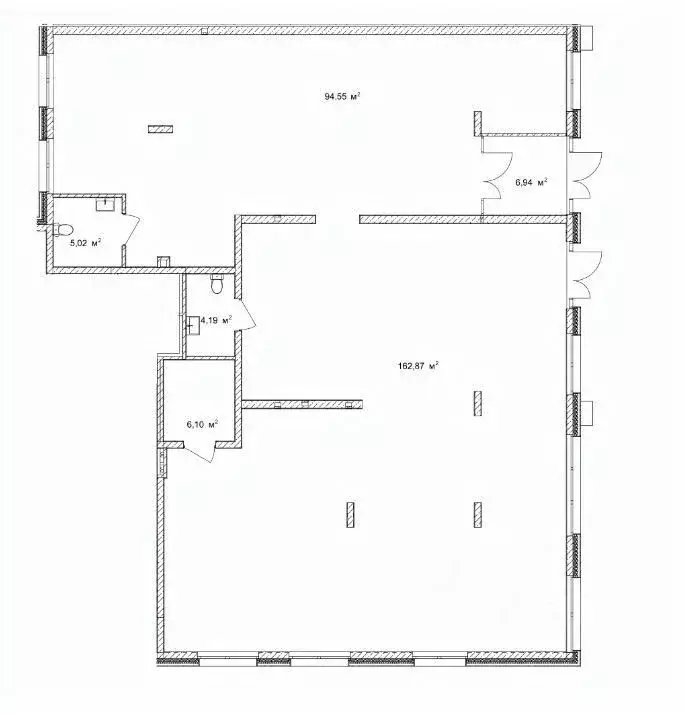 Помещение свободного назначения в Татарстан, Казань ул. Ярдем, 23 (280 ... - Фото 2
