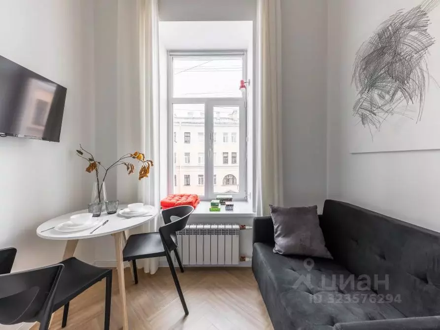 Студия Санкт-Петербург Гороховая ул., 46 (17.0 м) - Фото 2