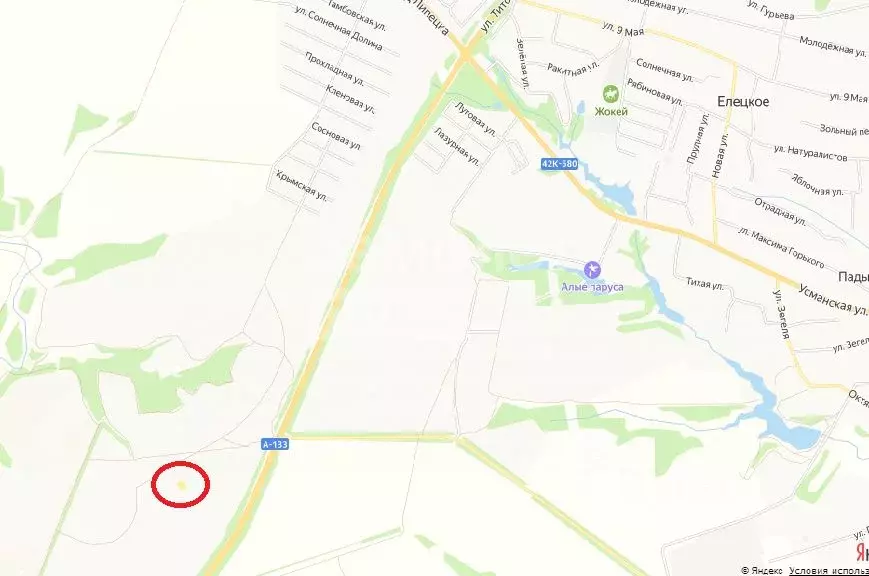 Участок в Липецкая область, Липецкий муниципальный округ, с. Ленино  ... - Фото 1