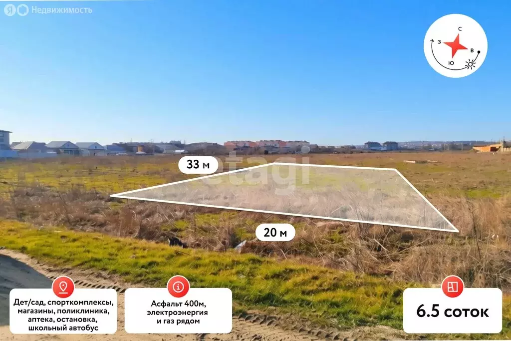 Участок в Темрюк, улица Карла Маркса (6.5 м) - Фото 1