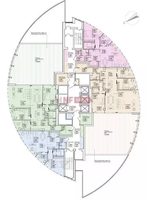 Офис в Московская область, Химки ул. Панфилова, 19с1 (1275 м) - Фото 1