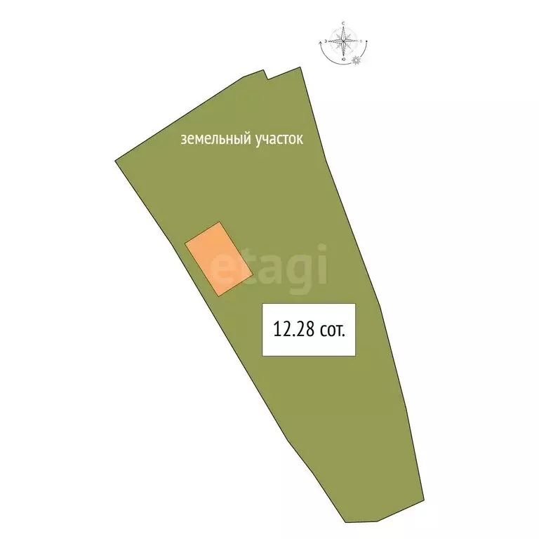 Дом в Искитим, СНТ Цементник (55 м) - Фото 1