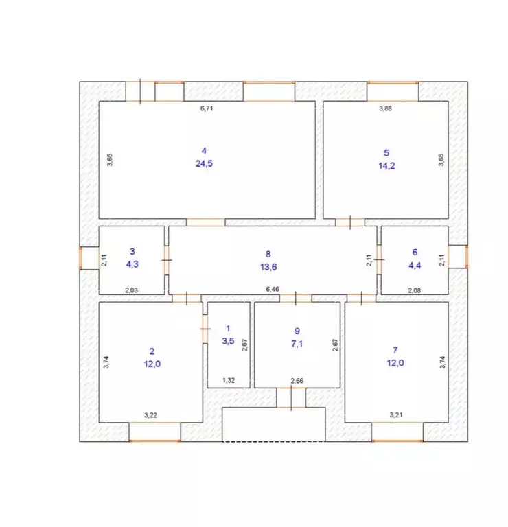 Дом в Оренбургская область, Оренбург Авиатор-2 СТ, 433 (105 м) - Фото 2