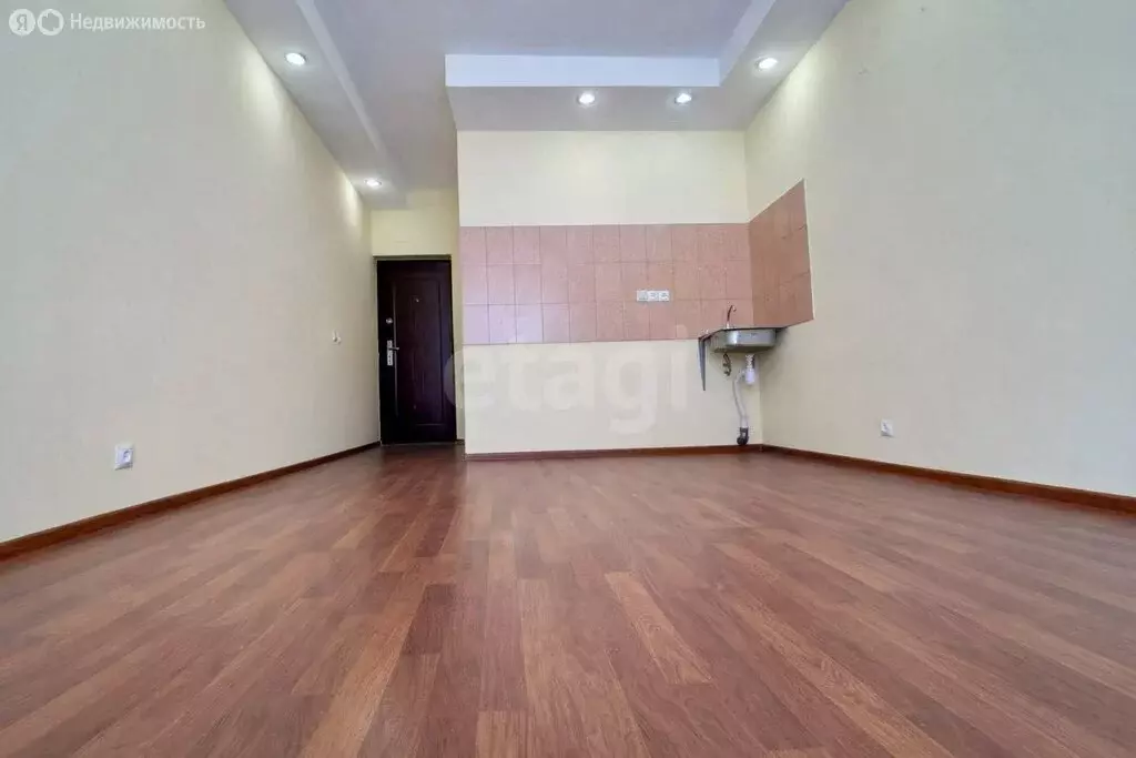 Квартира-студия: посёлок Октябрьский, Локтинская улица, 8 (22.1 м) - Фото 1