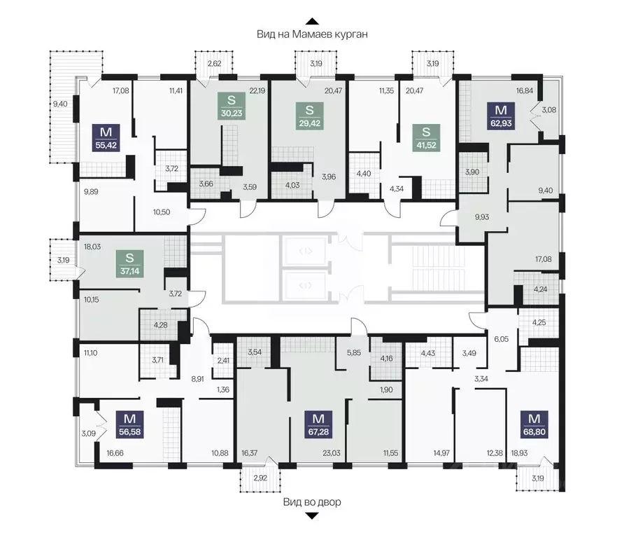 1-к кв. Волгоградская область, Волгоград просп. Имени В.И. Ленина, 59Г ... - Фото 2