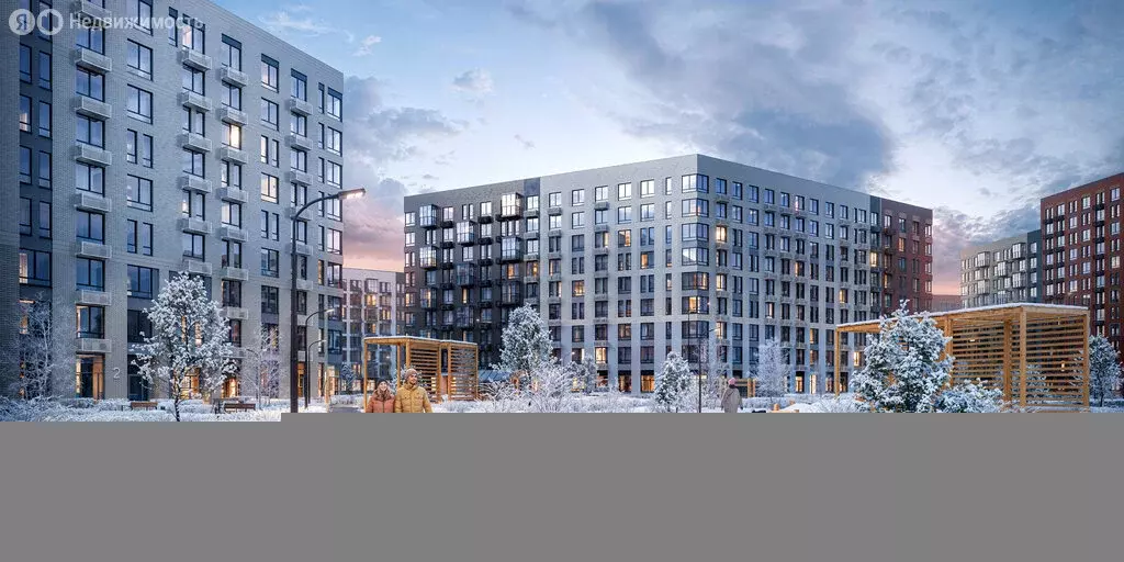 1-комнатная квартира: село Лайково, микрорайон Город-Событие, ЖК ... - Фото 2