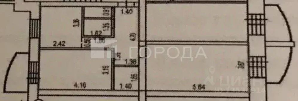 2-к кв. Алтайский край, Барнаул ул. Никитина, 133 (57.9 м) - Фото 2