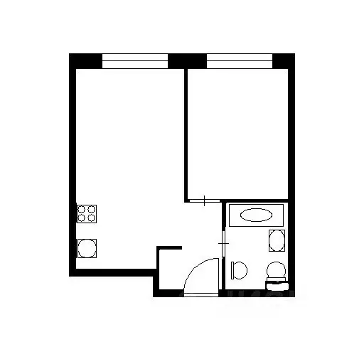 2-к кв. Московская область, Одинцово ул. Рябиновая, 7 (38.2 м) - Фото 1