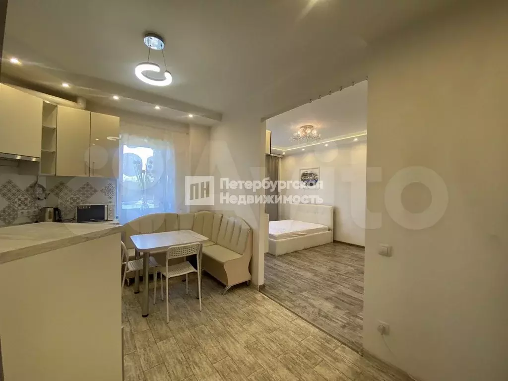 1-к. квартира, 34,4 м, 3/25 эт. - Фото 0