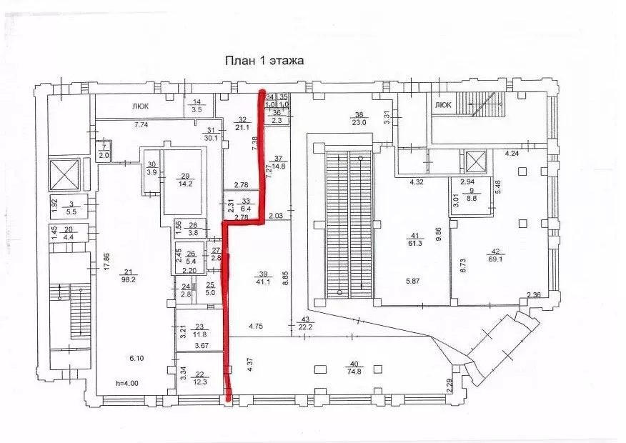 Торговая площадь в Томская область, Томск просп. Ленина, 80А (240 м) - Фото 1