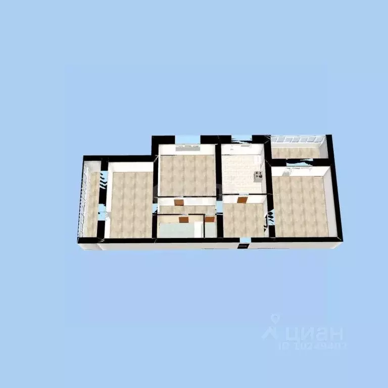 3-к кв. Башкортостан, Уфа ул. Менделеева, 11 (116.2 м) - Фото 1