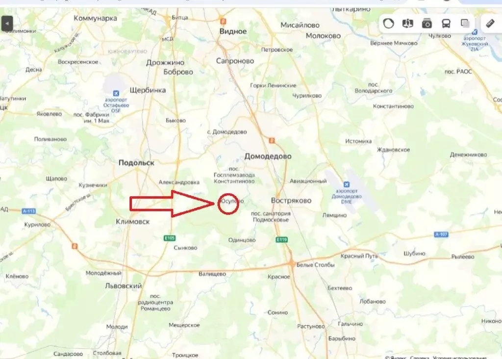 Участок в Московская область, городской округ Домодедово, село ... - Фото 1