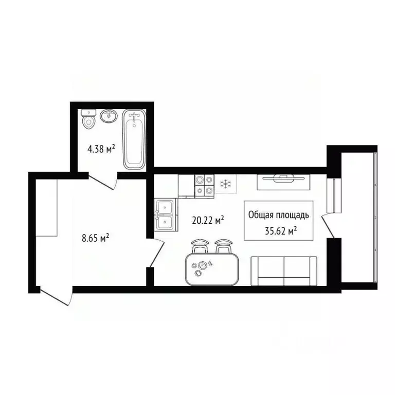Студия Новосибирская область, Новосибирск ул. Дуси Ковальчук, 378В ... - Фото 2