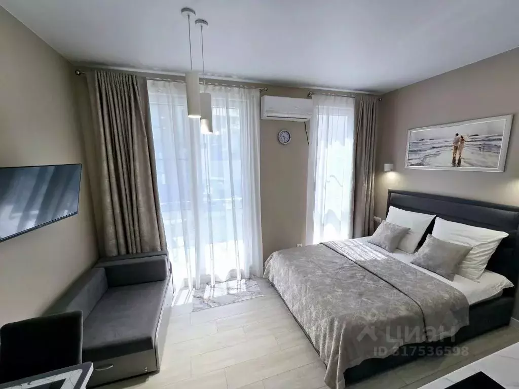 1-к кв. Краснодарский край, Сочи Виноградная ул., 219А (25.0 м) - Фото 0