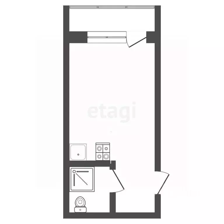 Студия Мордовия, Саранск ул. Фурманова, 71 (24.0 м) - Фото 1