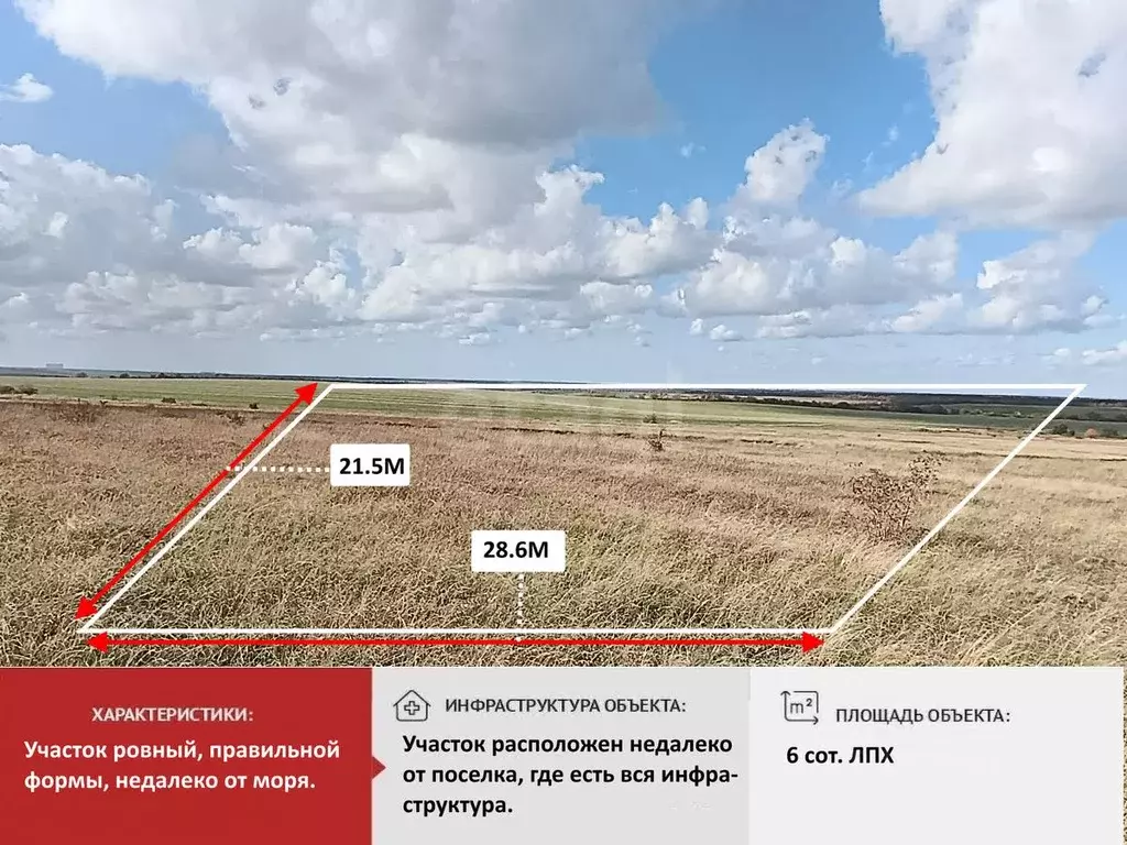 Участок в Крым, Симферопольский район, с. Кольчугино  (6.0 сот.) - Фото 1