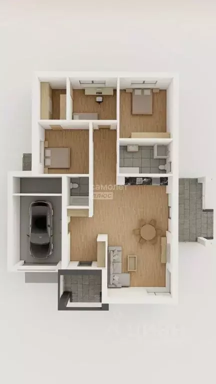 Коттедж в Челябинская область, Чебаркульский муниципальный округ, д. ... - Фото 1