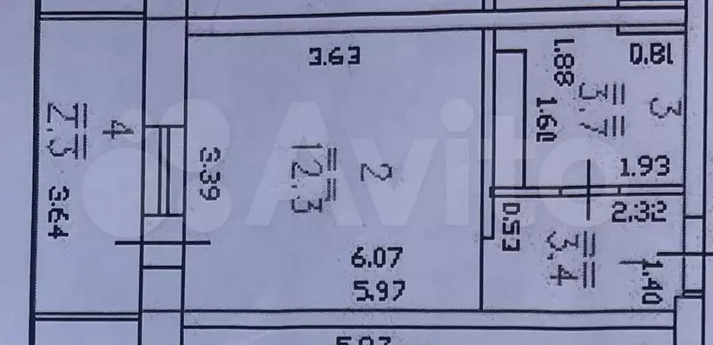 Квартира-студия, 21,7 м, 2/17 эт. - Фото 1