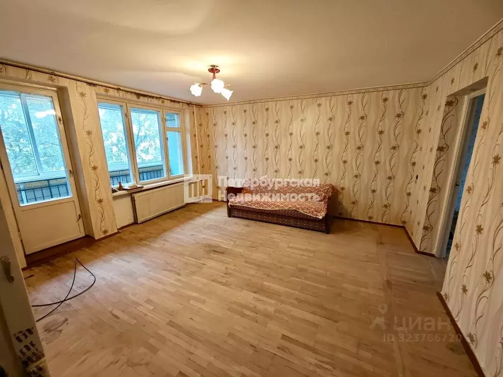 3-к кв. Санкт-Петербург просп. Солидарности, 13К2 (58.2 м) - Фото 1