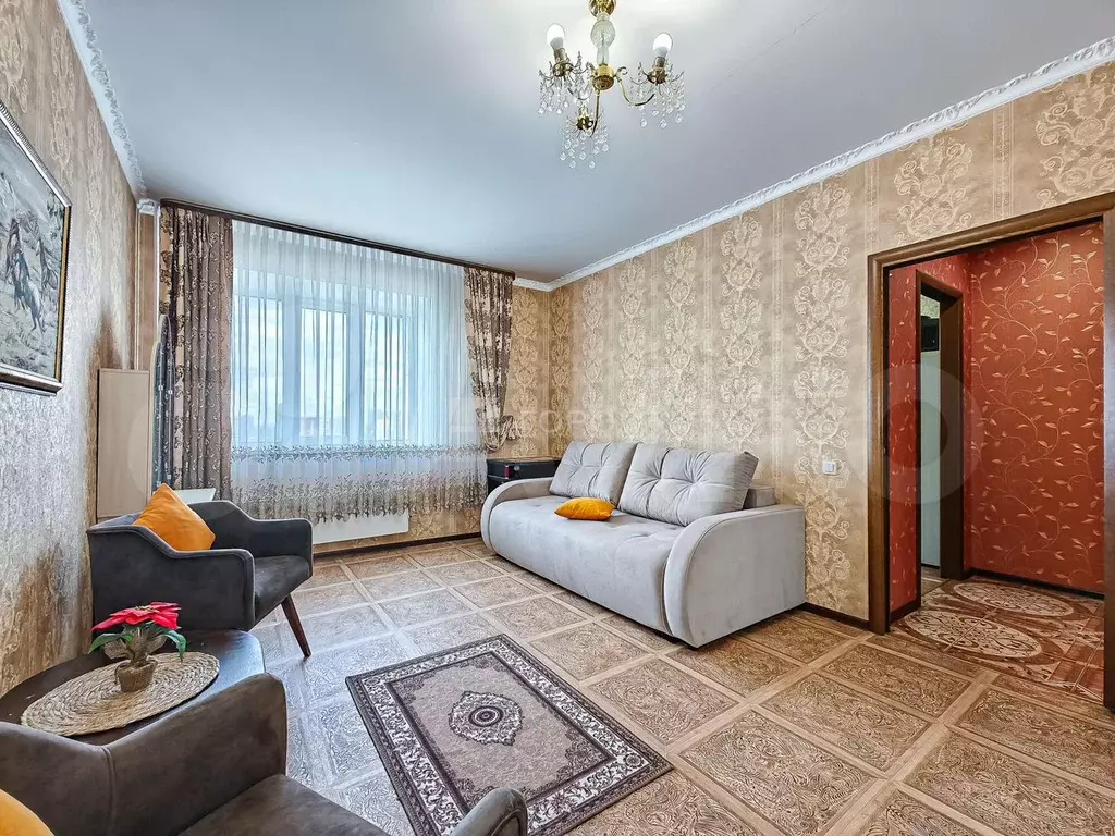 1-к. квартира, 49 м, 7/16 эт. - Фото 1