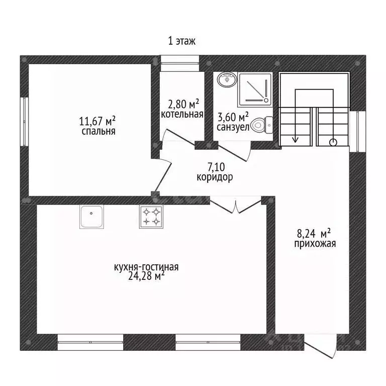 Дом в Башкортостан, Уфимский район, Русско-Юрмашский сельсовет, д. ... - Фото 2