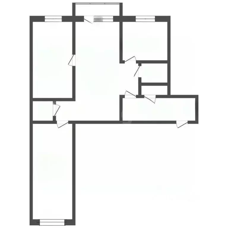 3-к кв. Кемеровская область, Кемерово Красноармейская ул., 123 (59.6 ... - Фото 2
