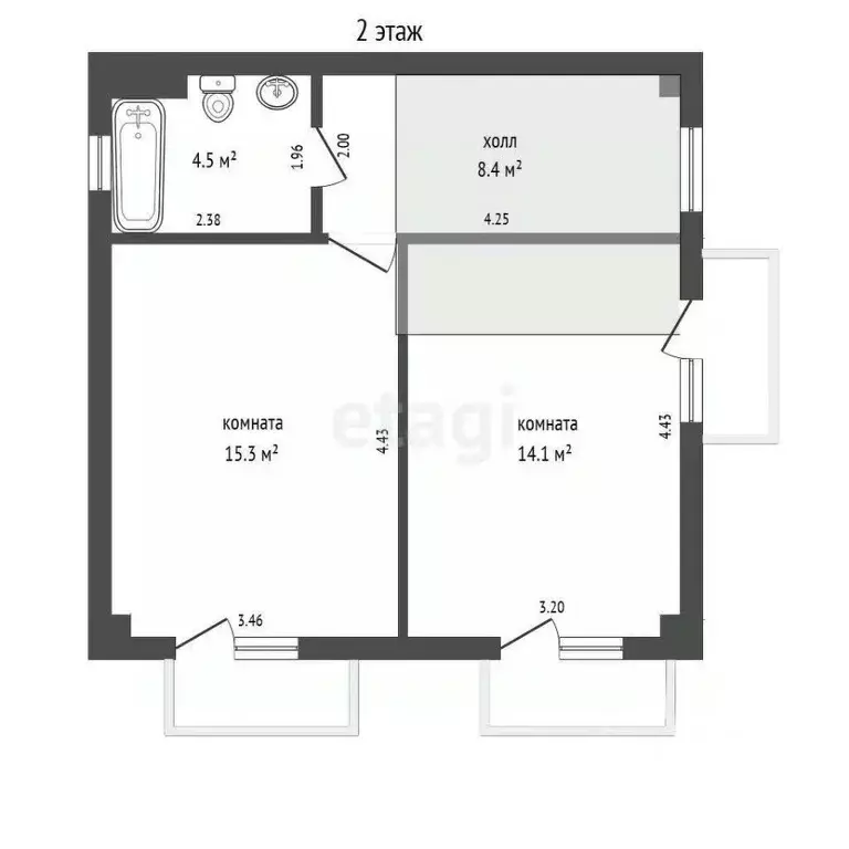 Дом в Крым, Ялта муниципальный округ, Гаспра пгт ул. Риекская, 25К ... - Фото 2