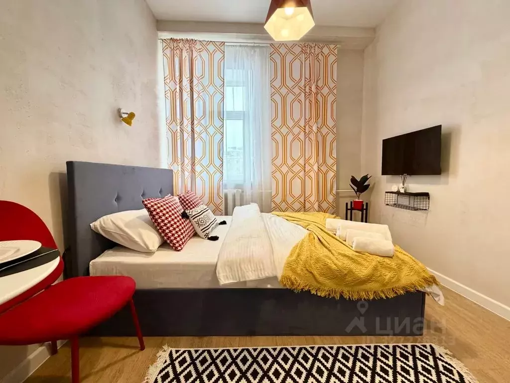 Студия Москва Новая Басманная ул., 35С1 (20.0 м) - Фото 2