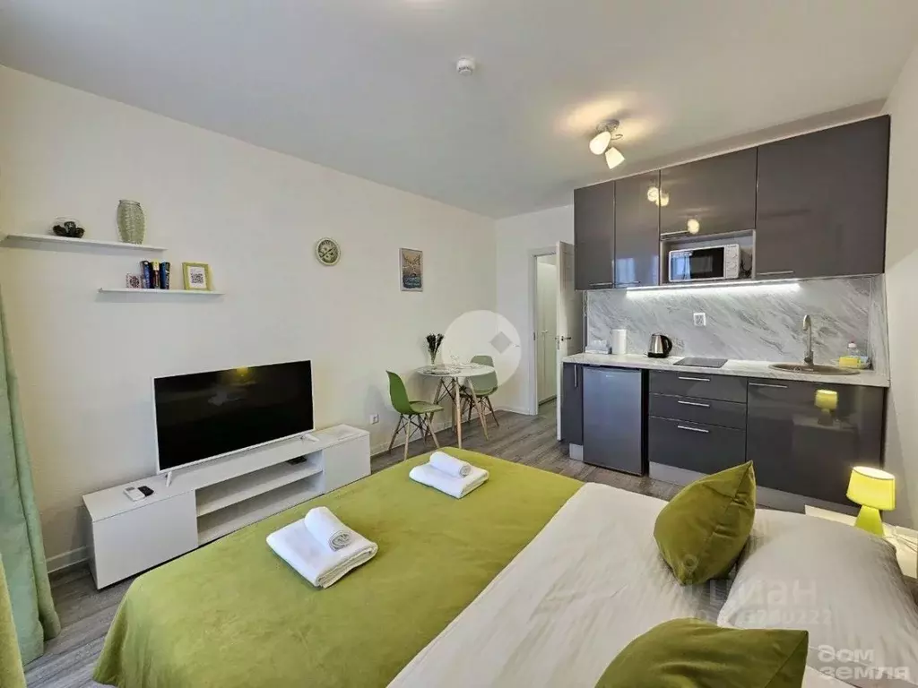 Студия Санкт-Петербург ул. Русановская, 28 (19.9 м) - Фото 2