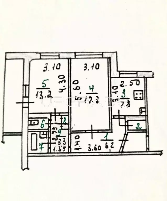 2-к кв. Орловская область, Орел ул. Циолковского, 3 (53.7 м) - Фото 1