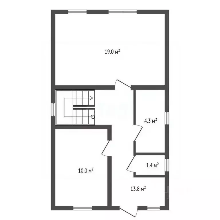 Дом в Воронежская область, с. Новая Усмань ул. Октябрьская, 89Г (100 ... - Фото 1