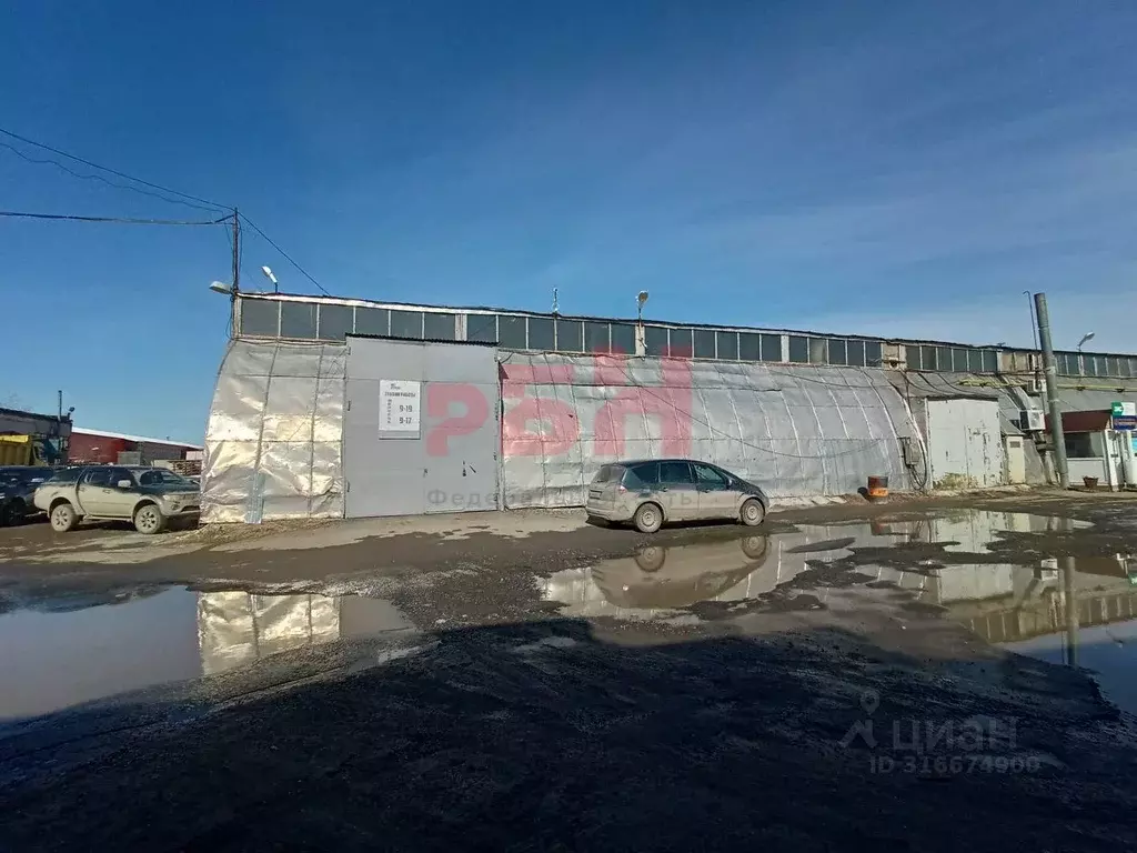 Склад в Тюменская область, Тюмень ул. Шишкова, 100с2 (470 м) - Фото 1