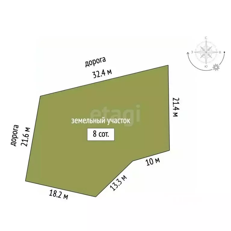 Участок в Крым, Ялта муниципальный округ, Ливадия пгт ул. Виноградная, ... - Фото 1