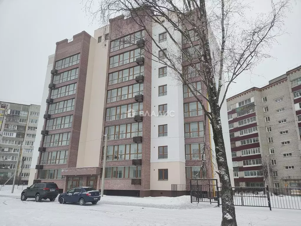 1-к кв. Владимирская область, Ковров ул. Горького, 1 (50.25 м) - Фото 0