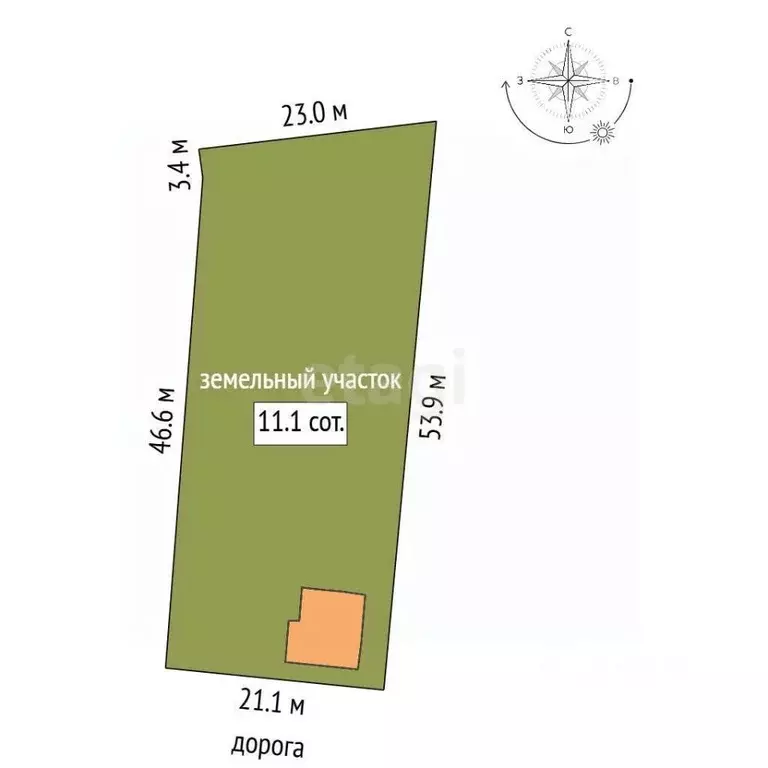 Дом в Ханты-Мансийский АО, Сургут Газовик СНТ, ул. Боровая (78 м) - Фото 1