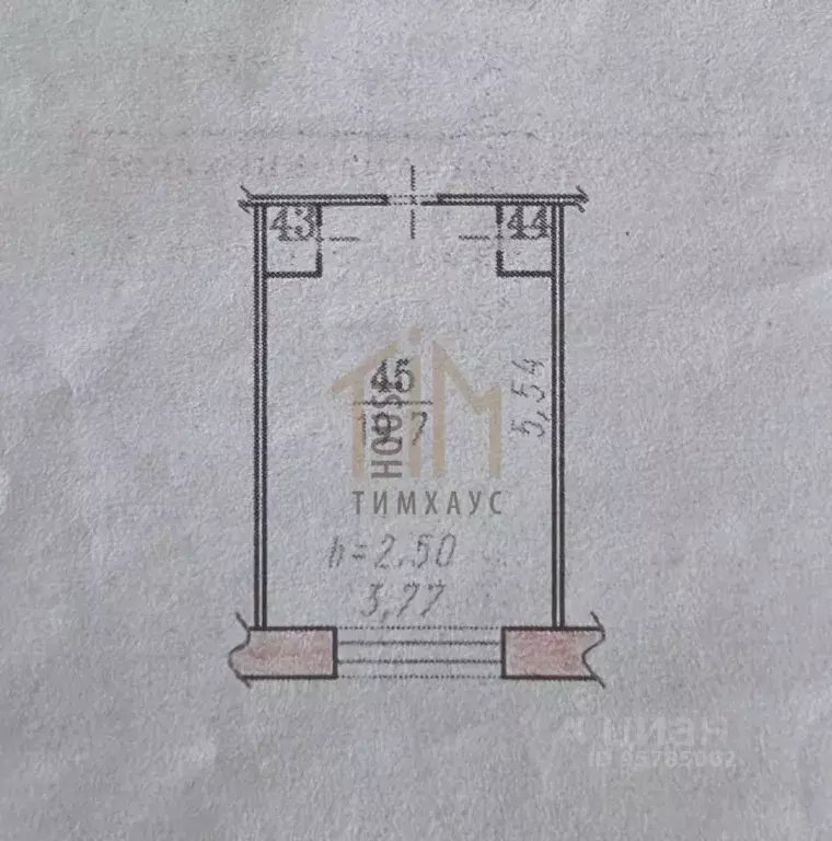 Комната Омская область, Омск Городок Нефтяников мкр, ул. 19-го ... - Фото 2