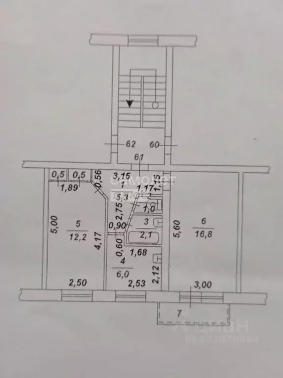 2-к кв. Челябинская область, Миасс ул. 8 Марта, 161 (44.5 м) - Фото 2