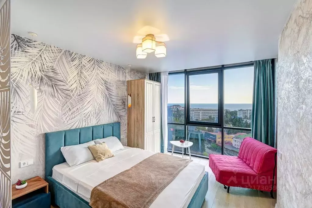 Студия Краснодарский край, Сочи ул. Ленина, 298Бк5 (35.0 м) - Фото 1