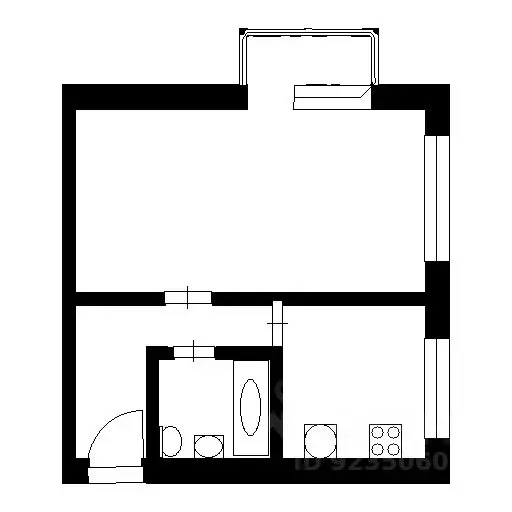 1-к кв. Ленинградская область, Ломоносовский район, Копорское с/пос, ... - Фото 1