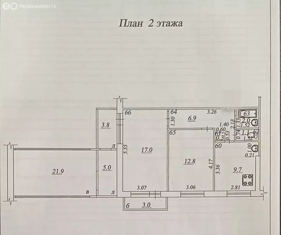 2-комнатная квартира: Самара, улица Стара-Загора, 106 (77 м) - Фото 1