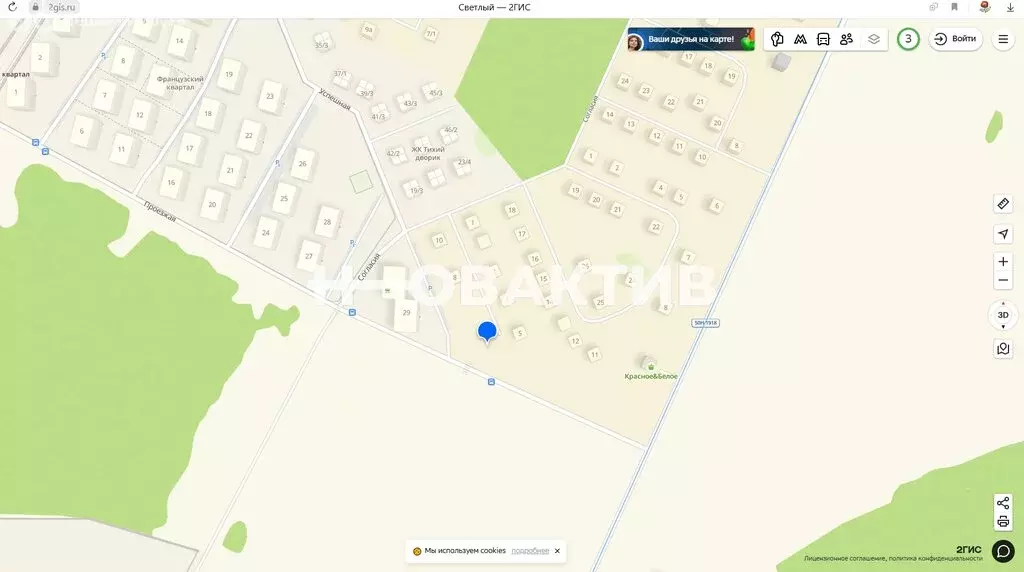 Участок в Октябрьский, улица Французский Квартал, 29 (10 м) - Фото 1